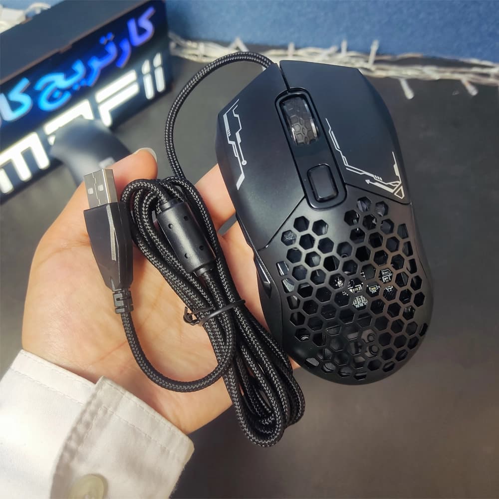 ماوس گیمینگ آر هشت مدل R8-1635 — تصویر ۴