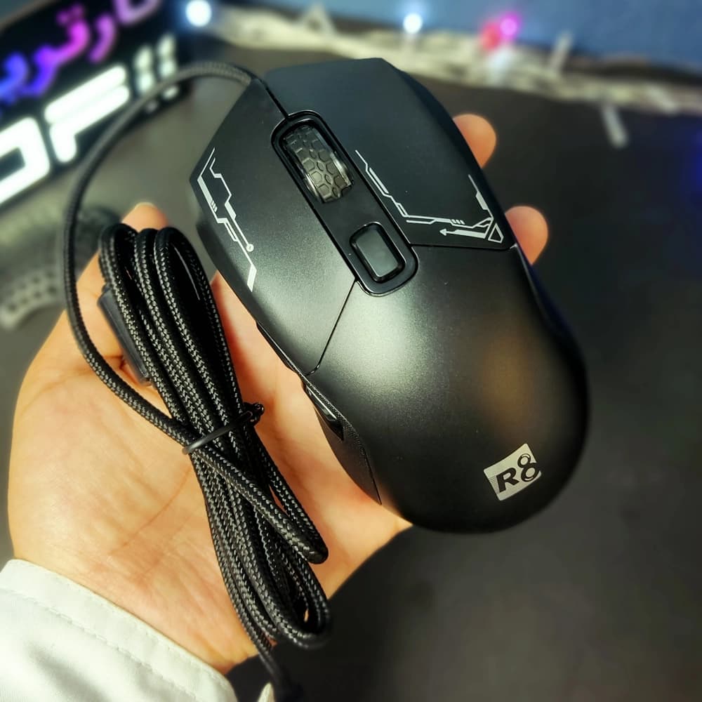 ماوس گیمینگ آر هشت مدل R8-1635 — تصویر ۷