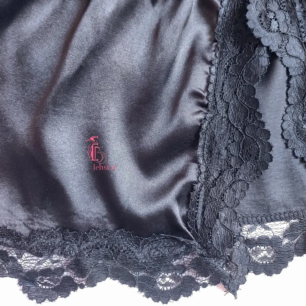 ست لباس خواب ساتن ابریشم k527 — تصویر ۳