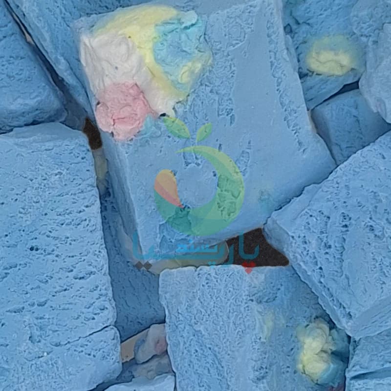 بستنی خشک بلوبری مارشملو (فله ای) — تصویر ۲