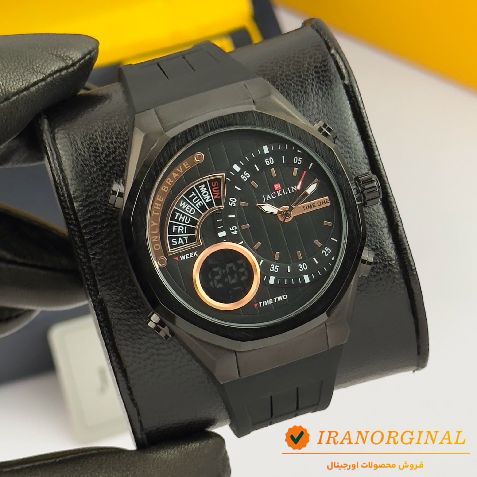 ساعت جاکلین مردانه دو زمانه Jacklin Dual Time 1399517MA — تصویر ۲