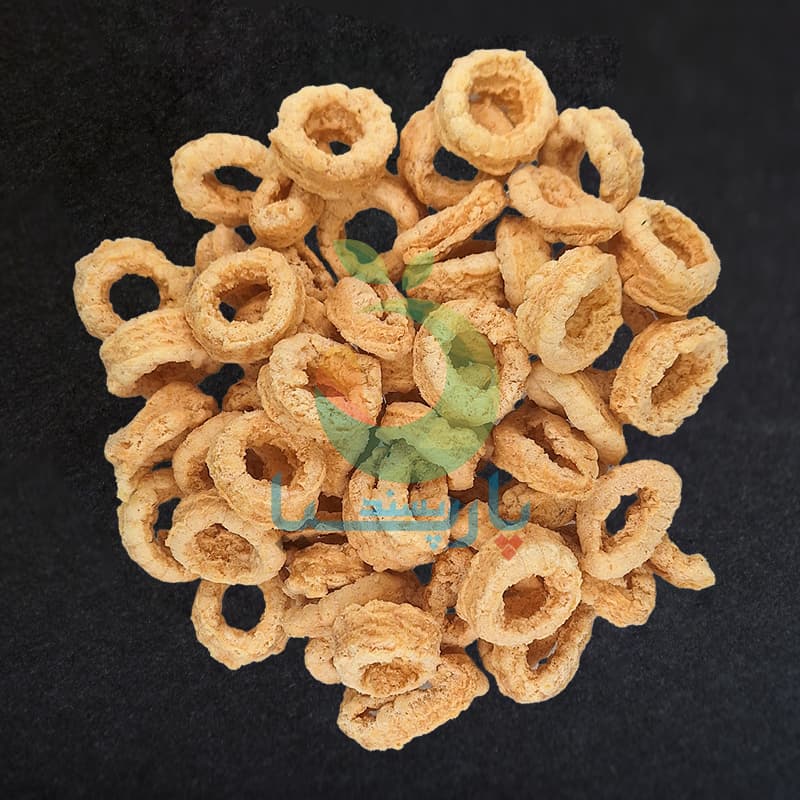 اسنک ذرت حلقه ای پنیری