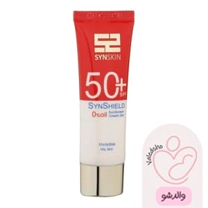 کرم ژل ضد آفتاب سان اسکین بی رنگ مناسب پوست‌های چرب مدل SPF50