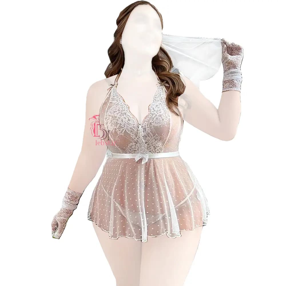 کاستوم فانتزی عروس 4 تکه k464