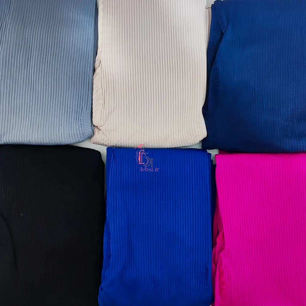 شلوار لگ کبریتی سیملس پشت چین دار L196 — تصویر ۵