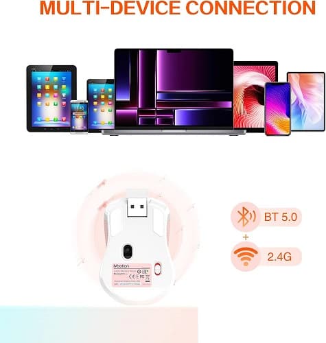 موس وایرلس و بلوتوثی میشن Mouse Meetion Minigo BT — تصویر ۴