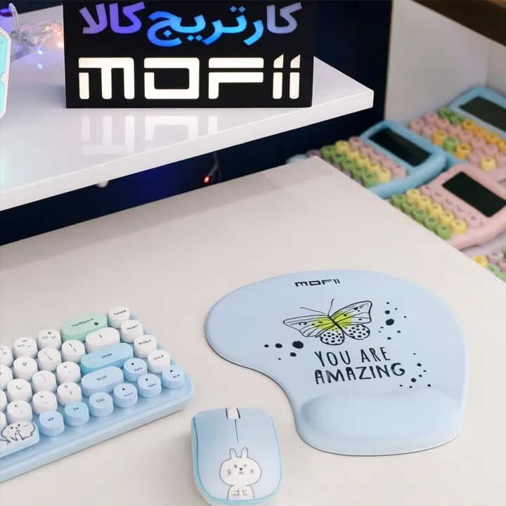 ماوس پد فانتزی مافی مدل butterfly — تصویر ۴