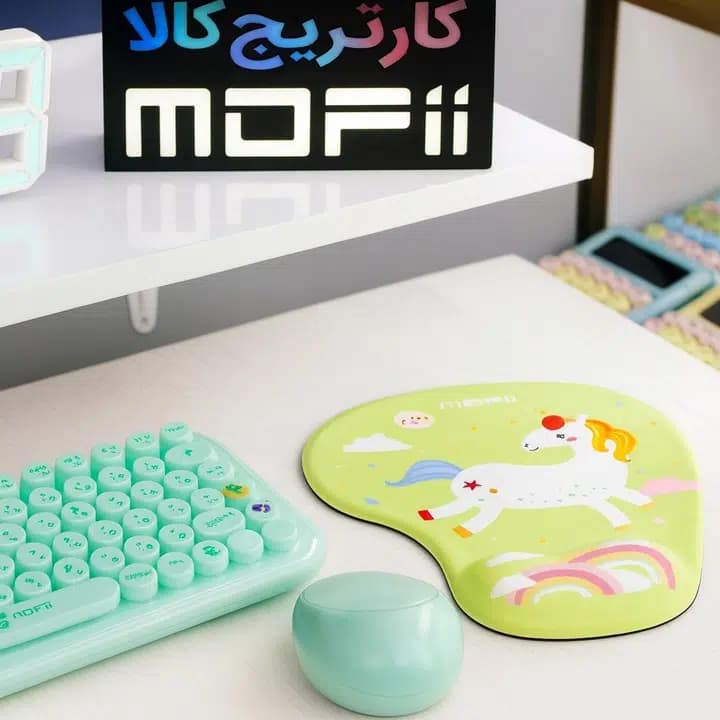 ماوس پد فانتزی مافی مدل unicorn — تصویر ۴
