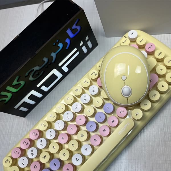 کیبورد و ماوس بیسیم مافی مدل CANDY — تصویر ۳