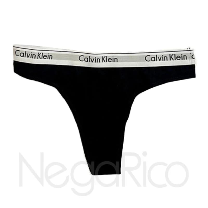 ست نیم تنه و شورت زنانه مشکی calvin klein — تصویر ۳