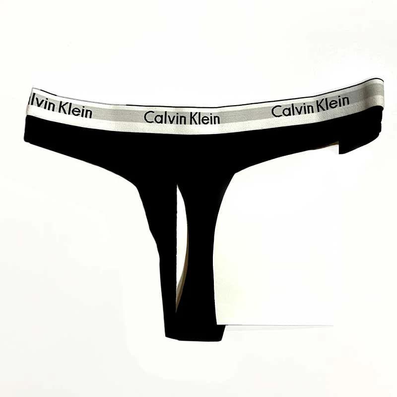 ست نیم تنه و شورت زنانه مشکی calvin klein — تصویر ۴