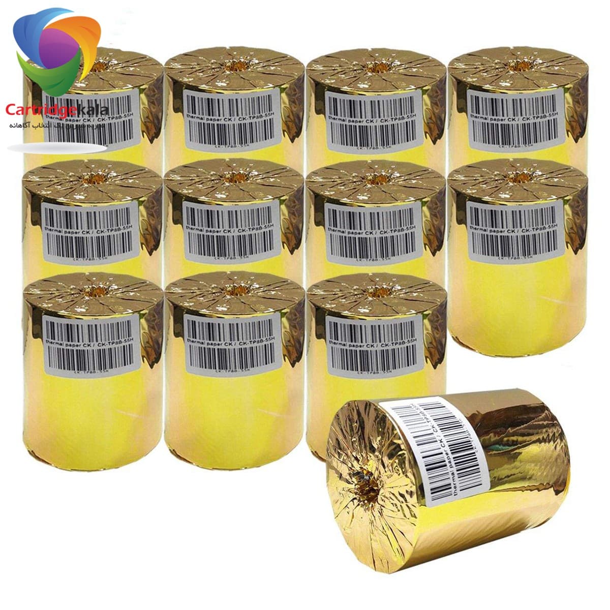 کاغذ مخصوص پرینتر حرارتی فونیکس مدل ph-8 بسته 50 عددی