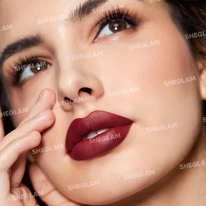 رژ لب مایع مات شیگلم رنگ Musing — تصویر ۲