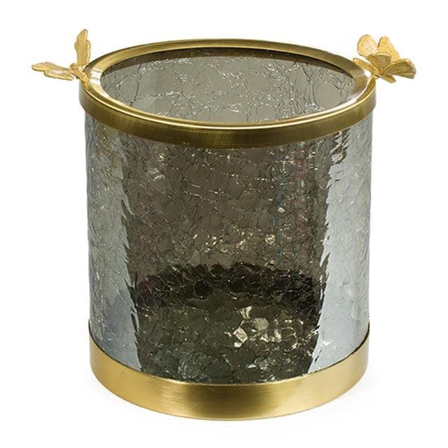 سطل استوانه مدل پروانه برنجی کد B-416