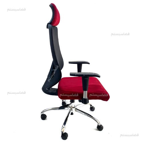 صندلی مدیریت توری رنگی کد 846 — تصویر ۳