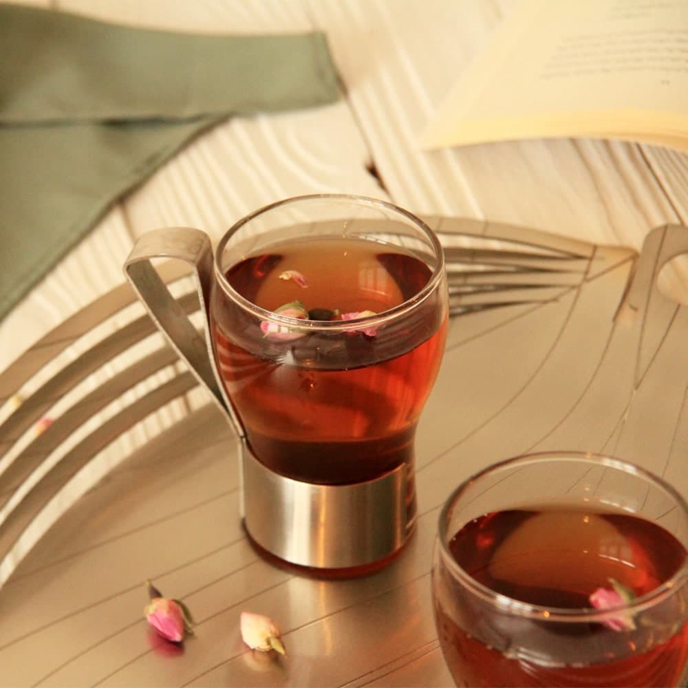 استکان مدل اوشن نقره‌ای کد N-331 — تصویر ۲