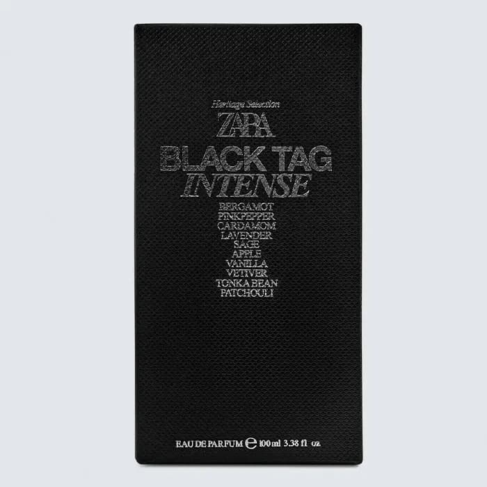 عطر مردانه زارا بلک تگ اینتنس Black Tag Intense — تصویر ۲