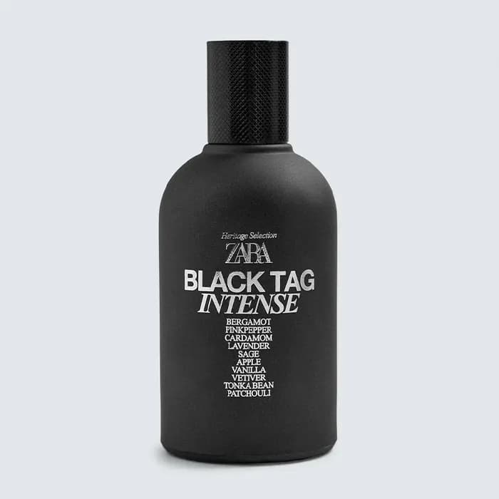 عطر مردانه زارا بلک تگ اینتنس Black Tag Intense