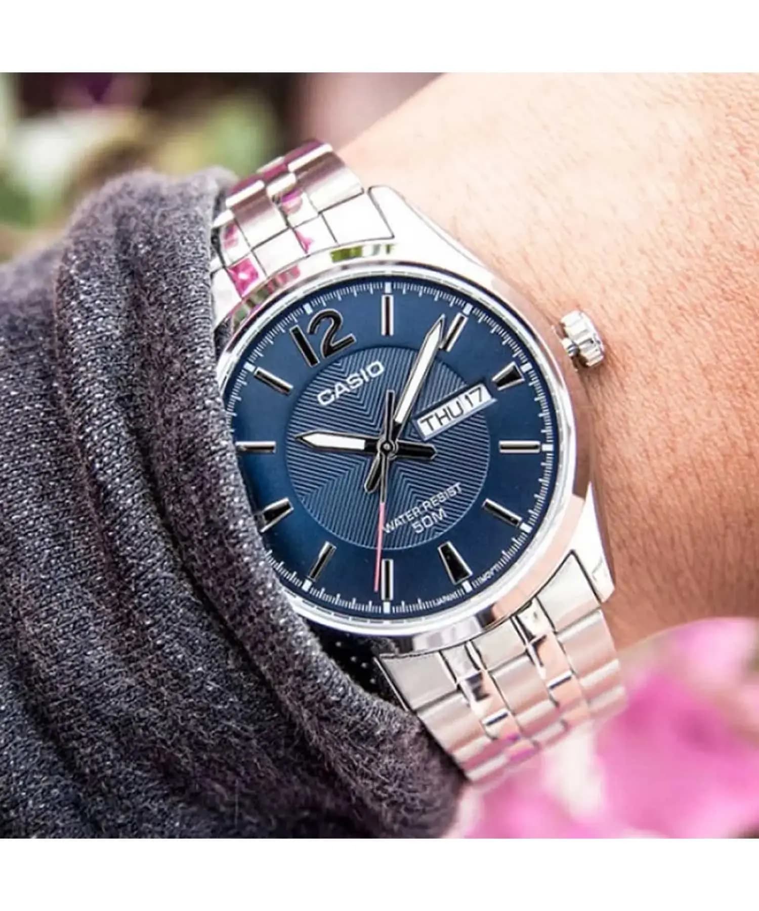 ساعت مچی مردانه کاسیو Casio / MTP-1335D-2AVDF — تصویر ۱۱