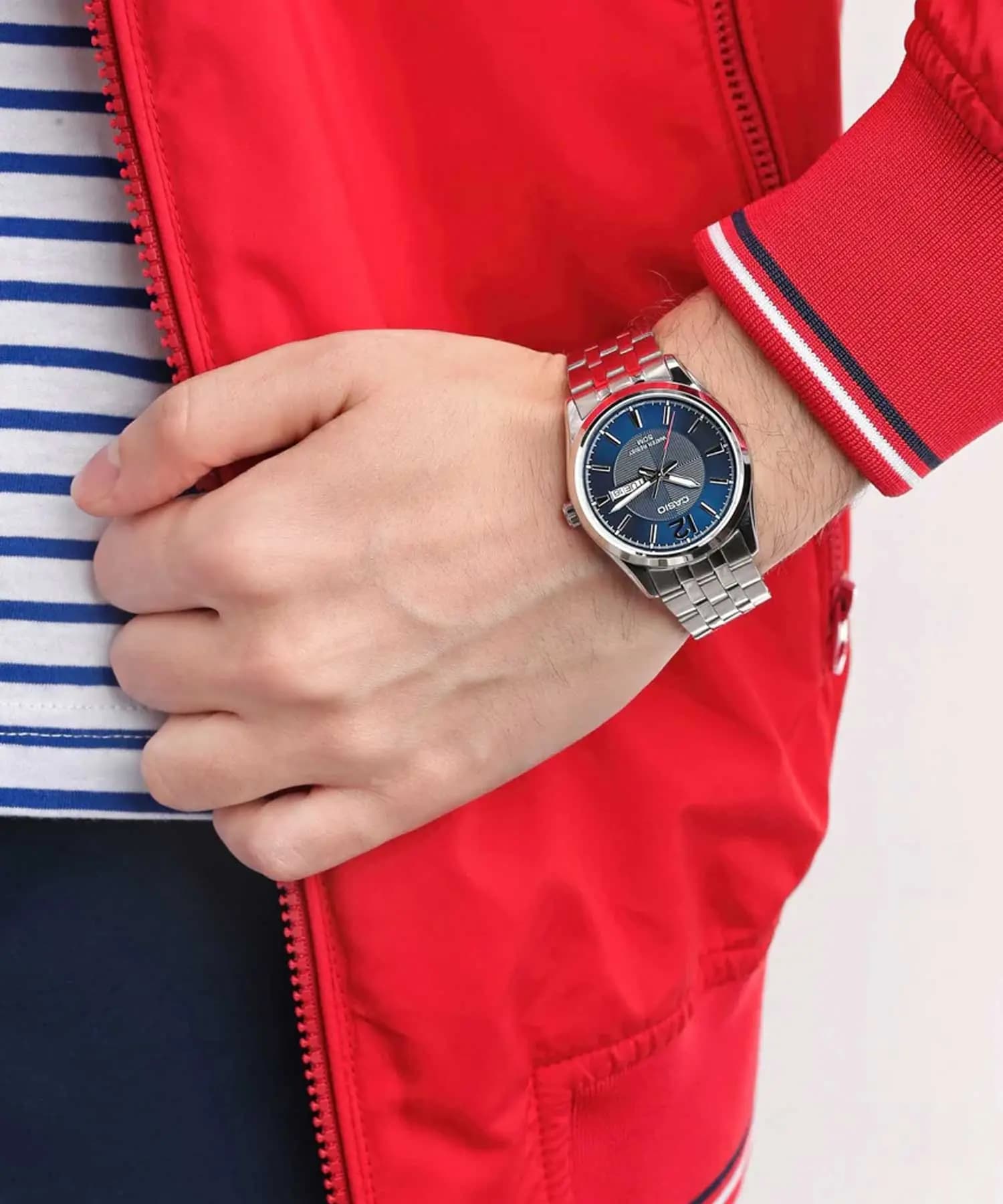 ساعت مچی مردانه کاسیو Casio / MTP-1335D-2AVDF — تصویر ۱۲