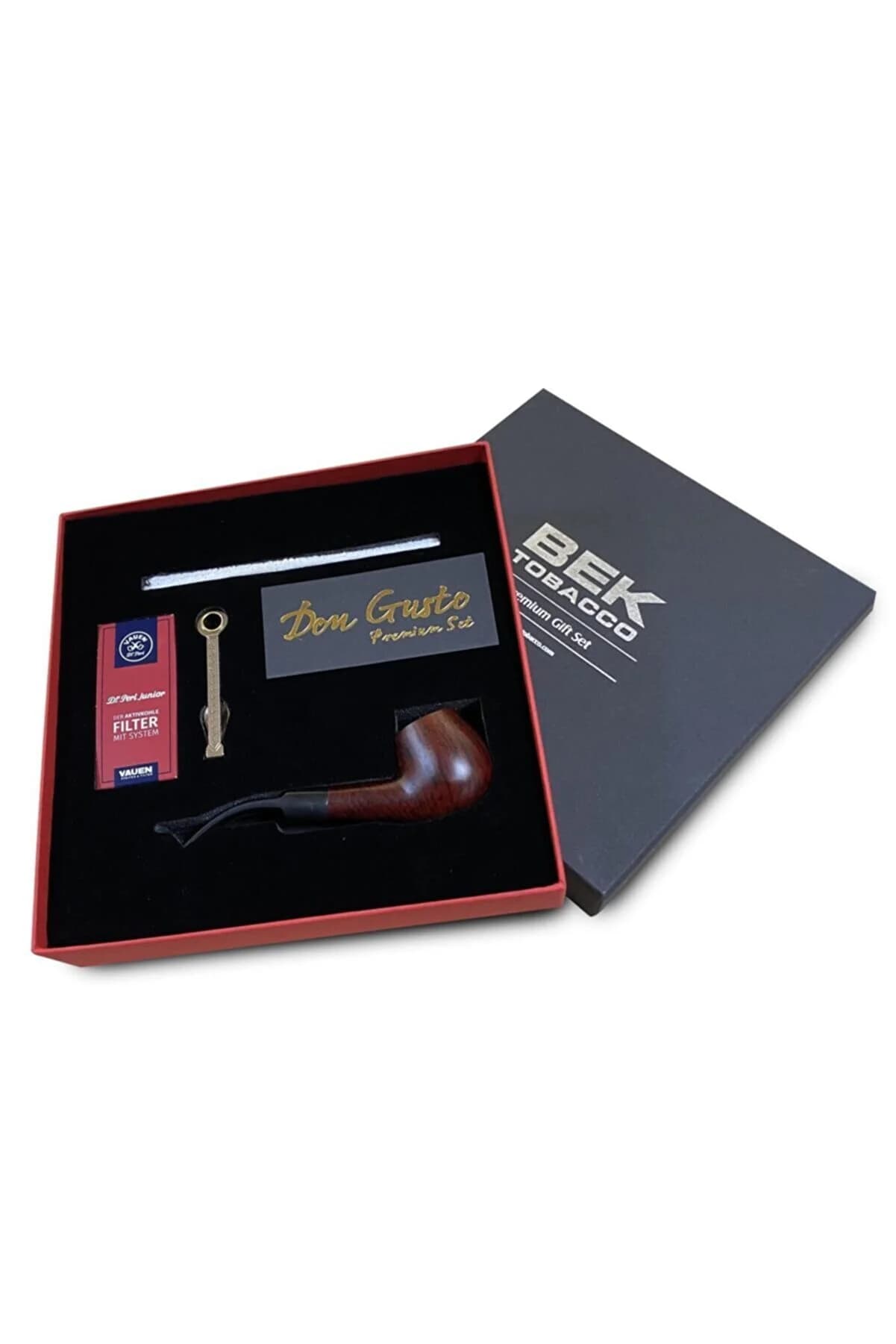 ست پیپ دن گوستو Don Gusto Pipe set Bordo 15719 — تصویر ۳