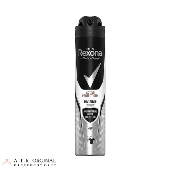 اسپری ضد تعریق مردانه رکسونا مدل Active Protection Invisible — تصویر ۲
