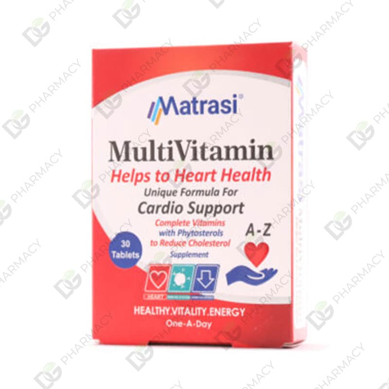 مولتی ویتامین کاردیو ماتراسی 30 عددی — تصویر ۲