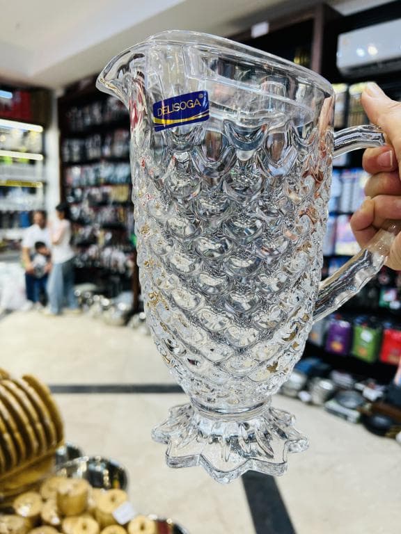 پارچ و لیوان 6 عددی کریستال برند دلی DSZB023/L7 — تصویر ۵