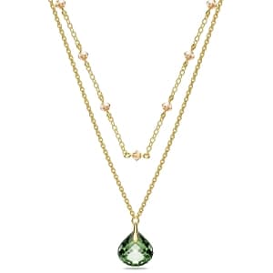 گردنبند سبز سواروسکی اورجینال Swarovski Tessa Kolye 5677548