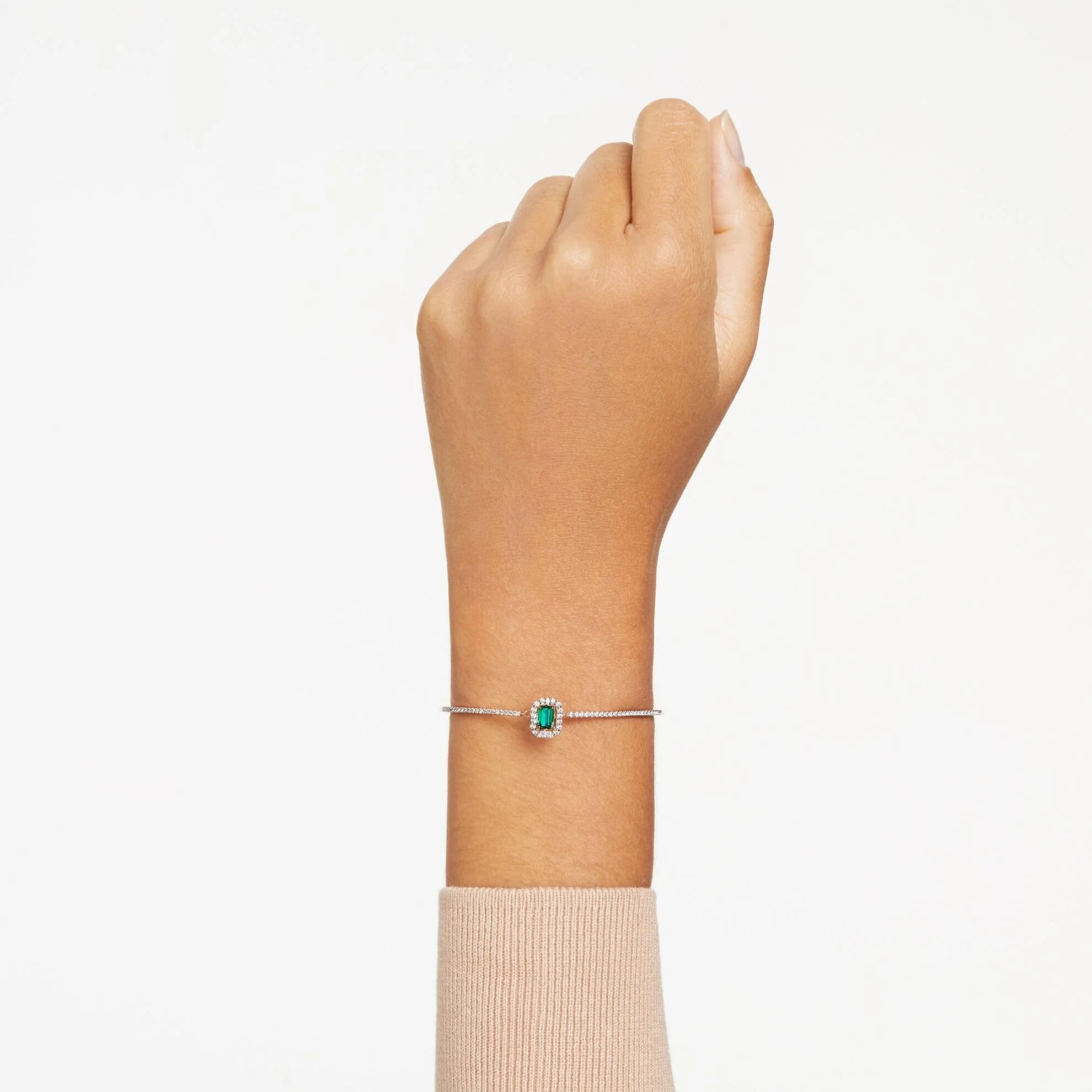 دستبند سبز سواروسکی اورجینال Swarovski Millenia Bileklik 5650071 — تصویر ۲