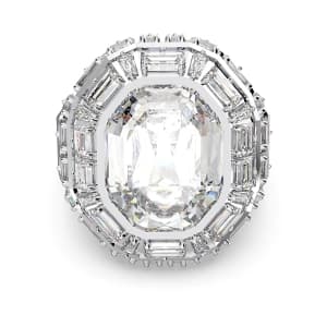 انگشتر سفید سواروسکی اورجینال Swarovski Mesmera Kokteyl Yüzüğü