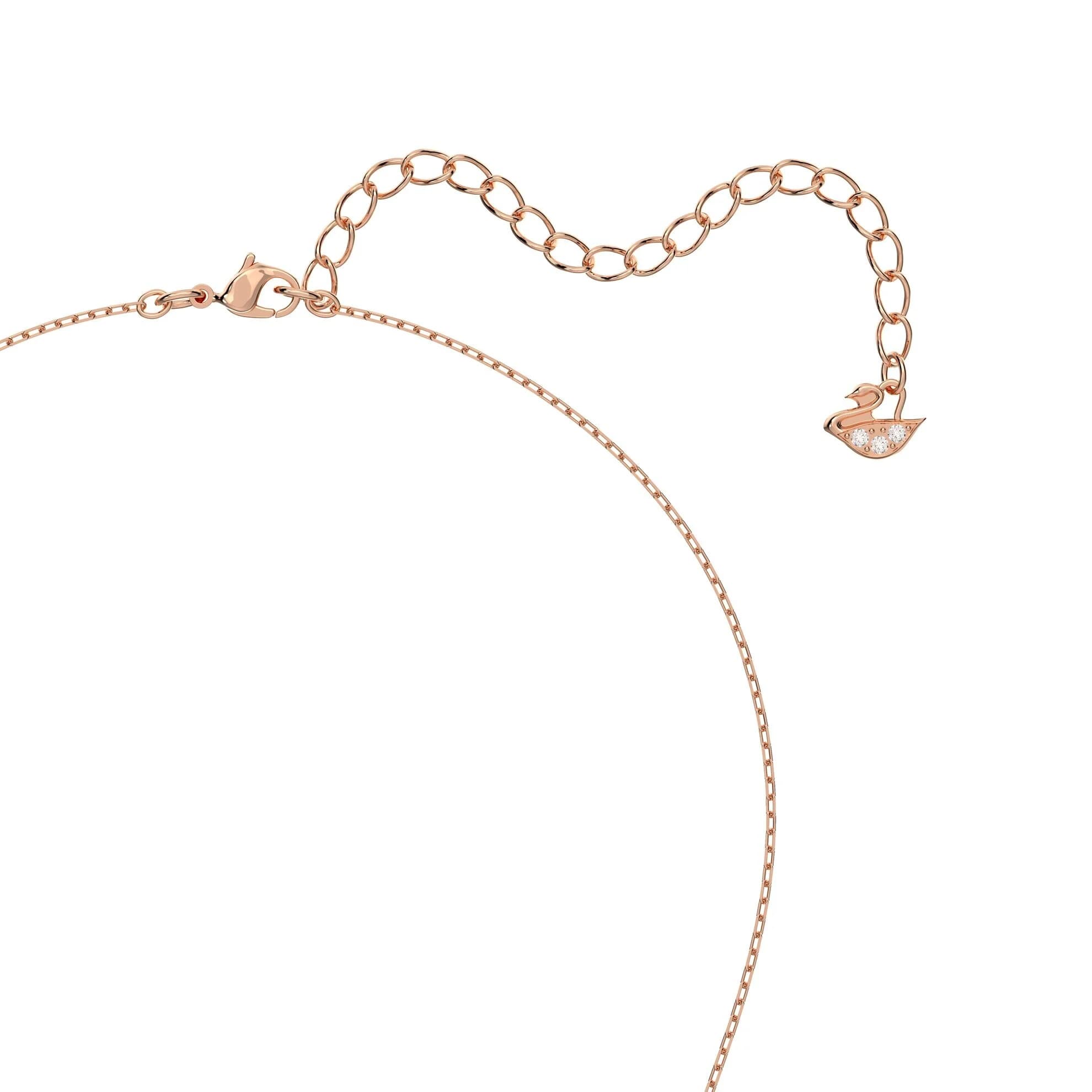 گردنبند صورتی سواروسکی اورجینال Swarovski Sunshine Kolye 5642961 — تصویر ۴