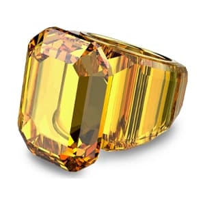 انگشتر طلایی سواروسکی اورجینال Swarovski Lucent cocktail ring