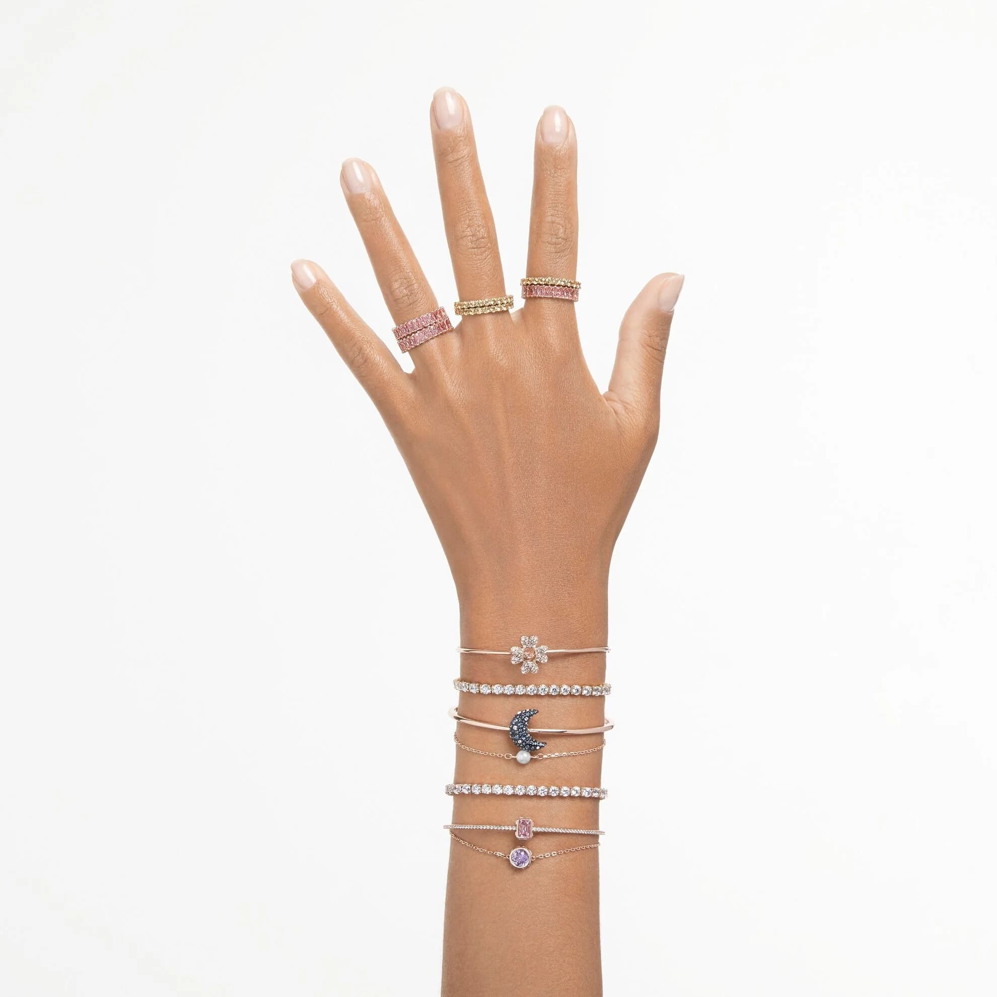 دستبند رز گلد سواروسکی اورجینال Swarovski Idyllia Bileklik 5674487 — تصویر ۶