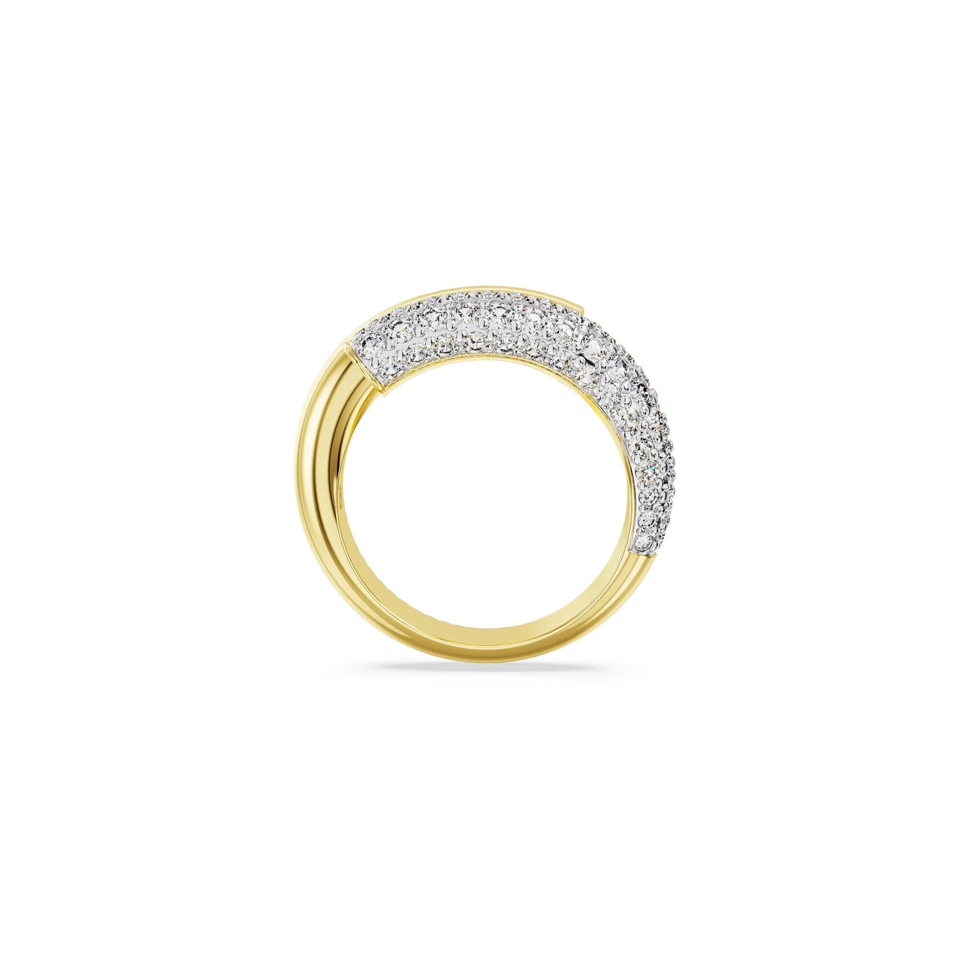 انگشتر طلایی سواروسکی اورجینال Swarovski Dextera Kokteyl Yüzüğü — تصویر ۵
