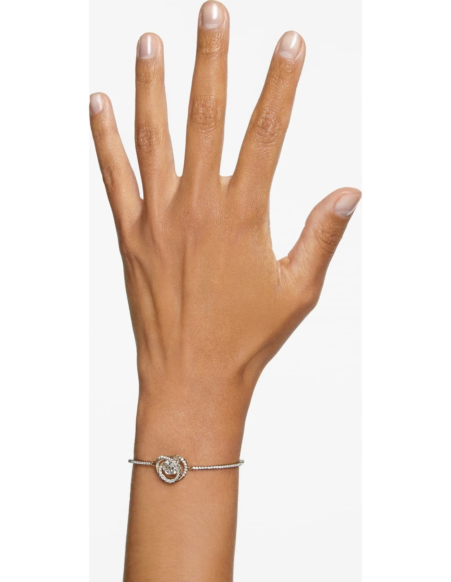 دستبند طلایی سواروسکی اورجینال Swarovski Generation Bileklik 5636585 — تصویر ۲