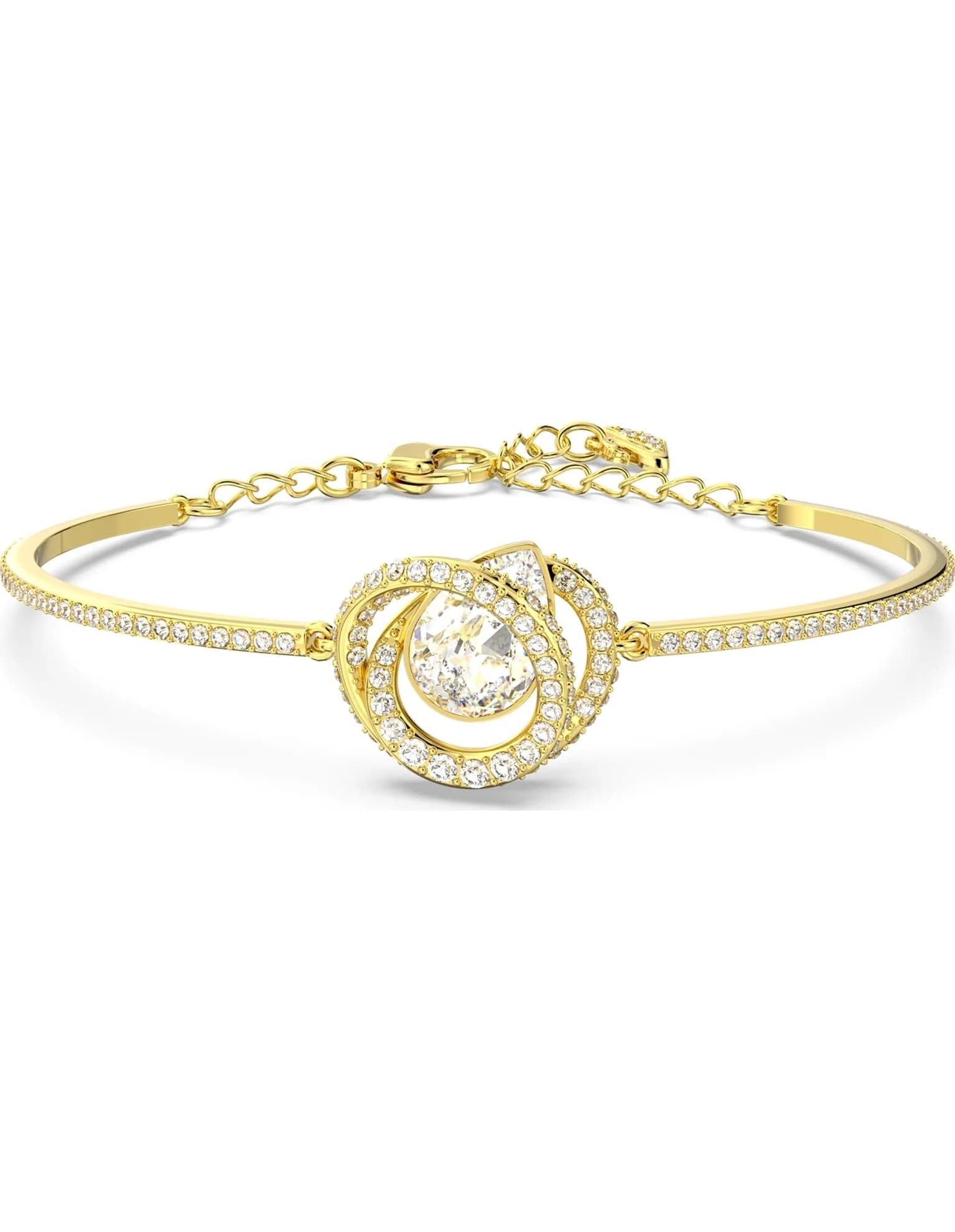 دستبند طلایی سواروسکی اورجینال Swarovski Generation Bileklik 5636585 — تصویر ۳