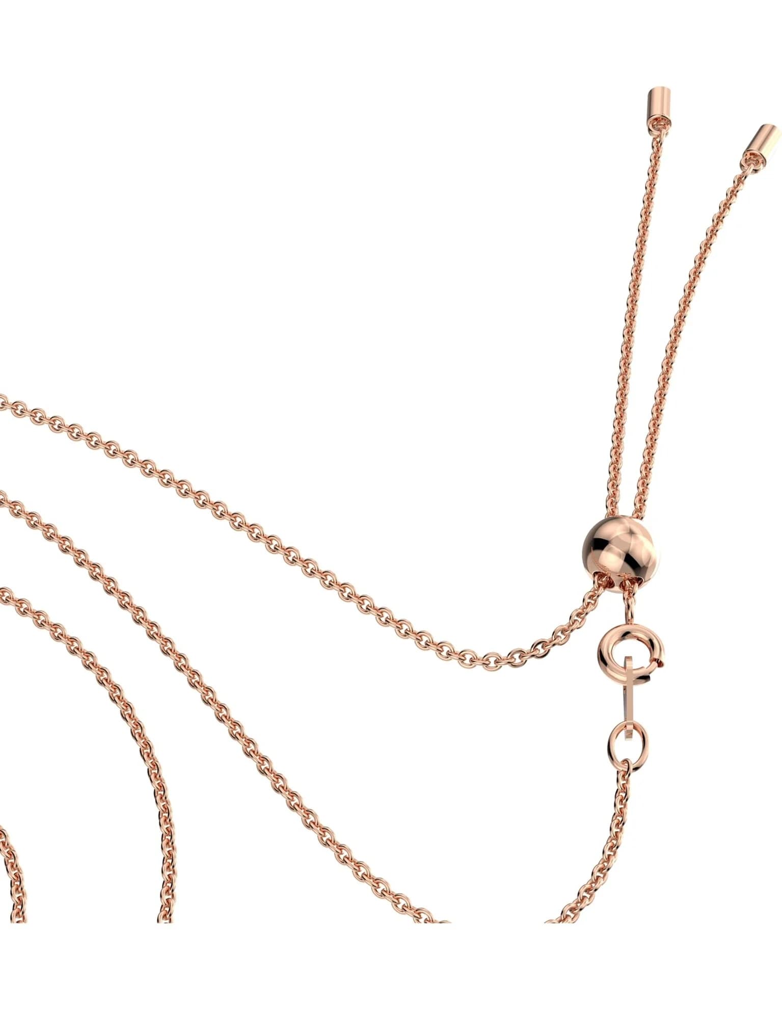 گردنبند رزگلد سواروسکی اورجینال Swarovski Generation necklace 5636589 — تصویر ۵
