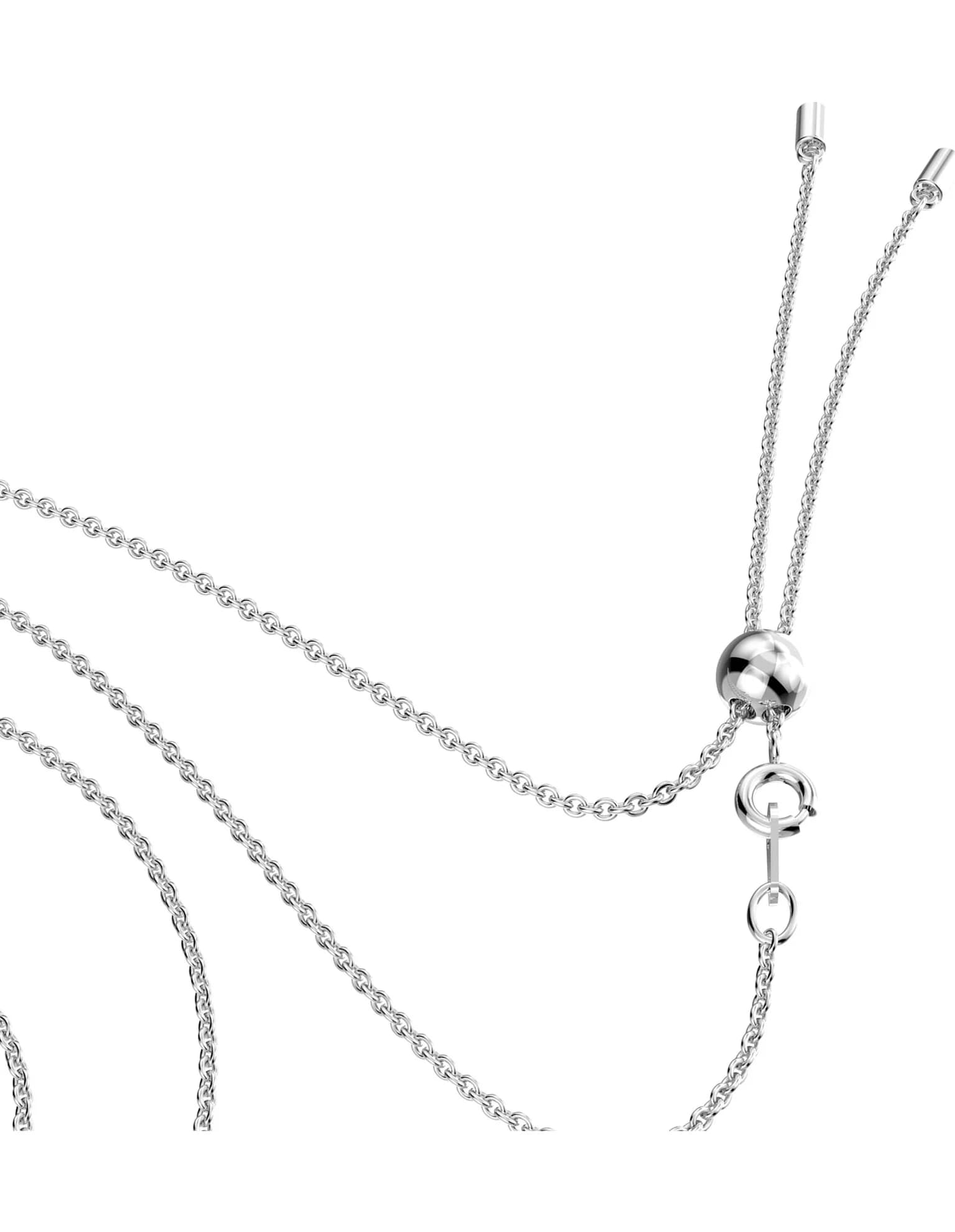 گردنبند سفید سواروسکی اورجینال Swarovski Generation necklace 5636587 — تصویر ۳