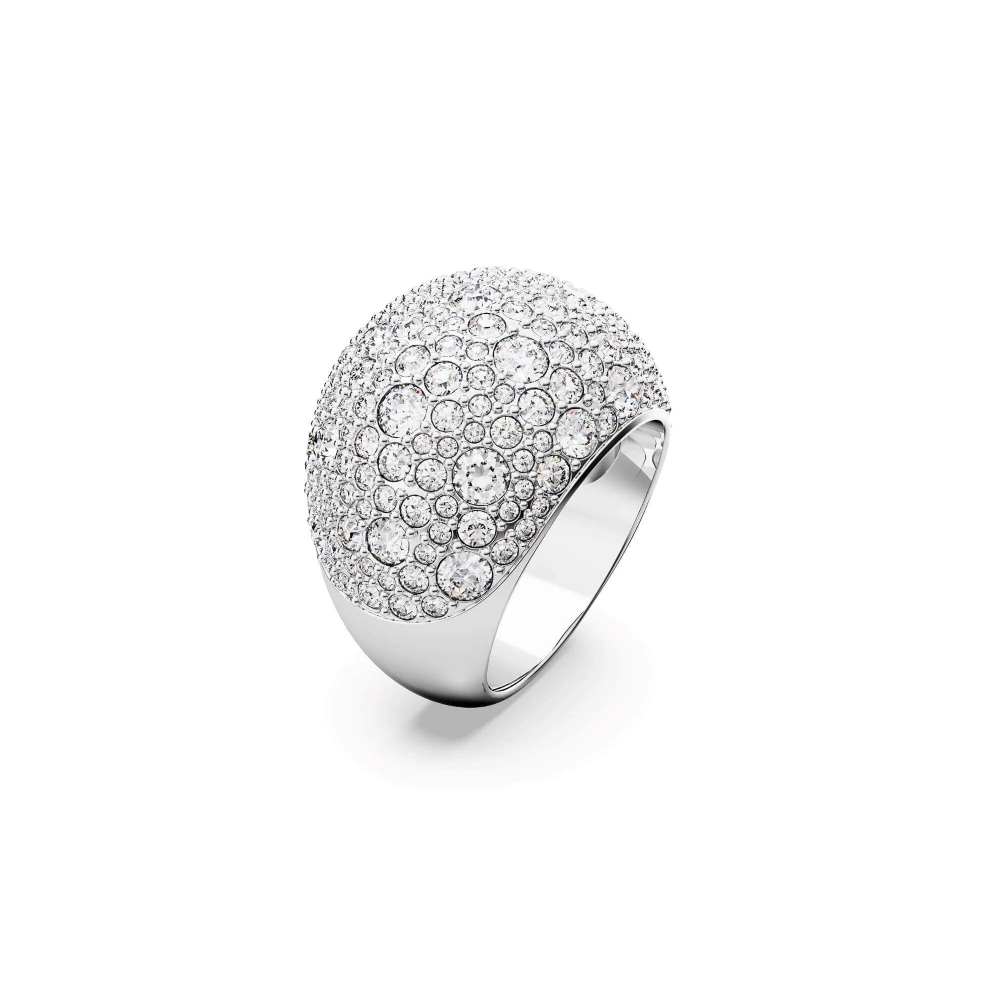 انگشتر سفید سواروسکی اورجینال Swarovski Luna Kokteyl Yüzüğü — تصویر ۴