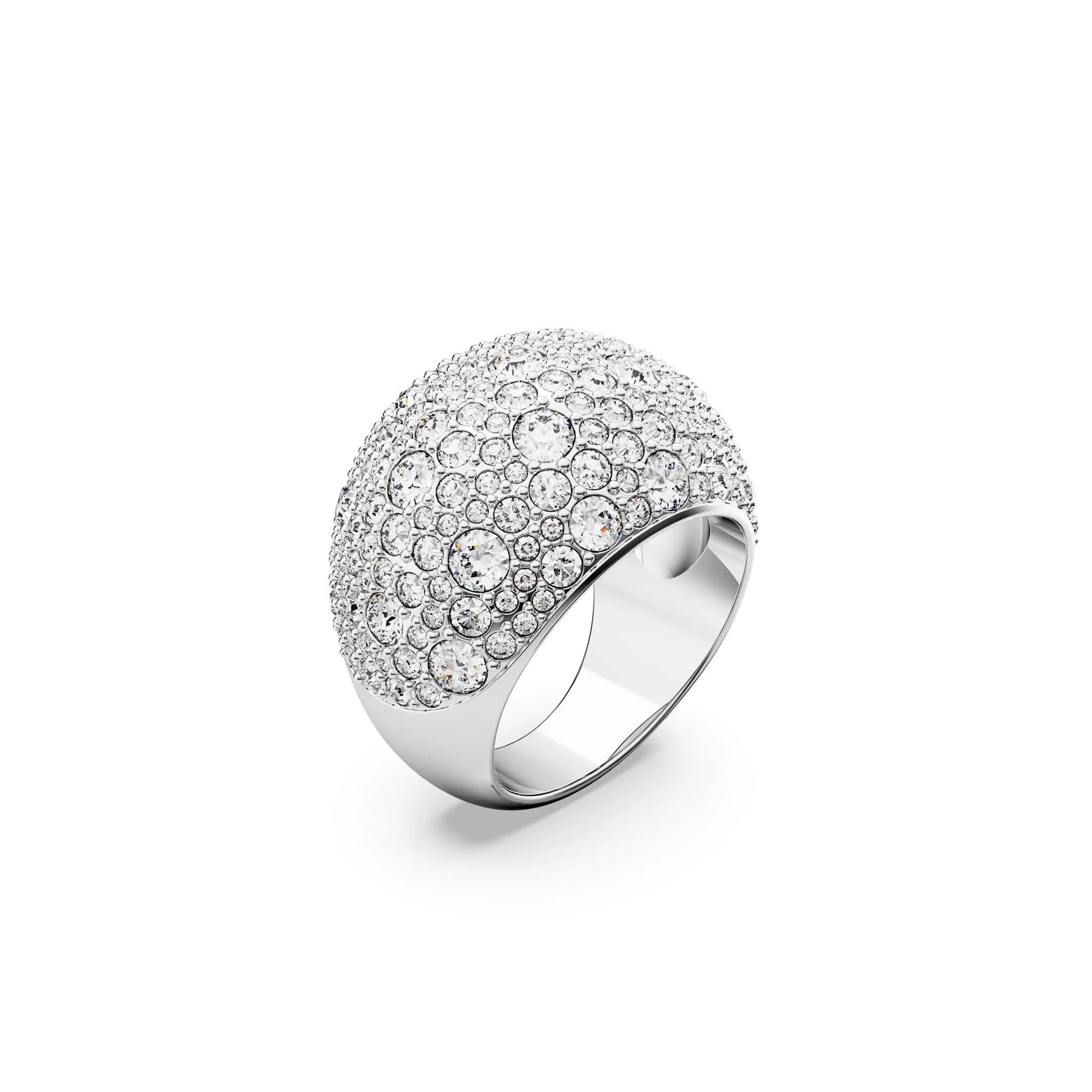 انگشتر سفید سواروسکی اورجینال Swarovski Luna Kokteyl Yüzüğü — تصویر ۳