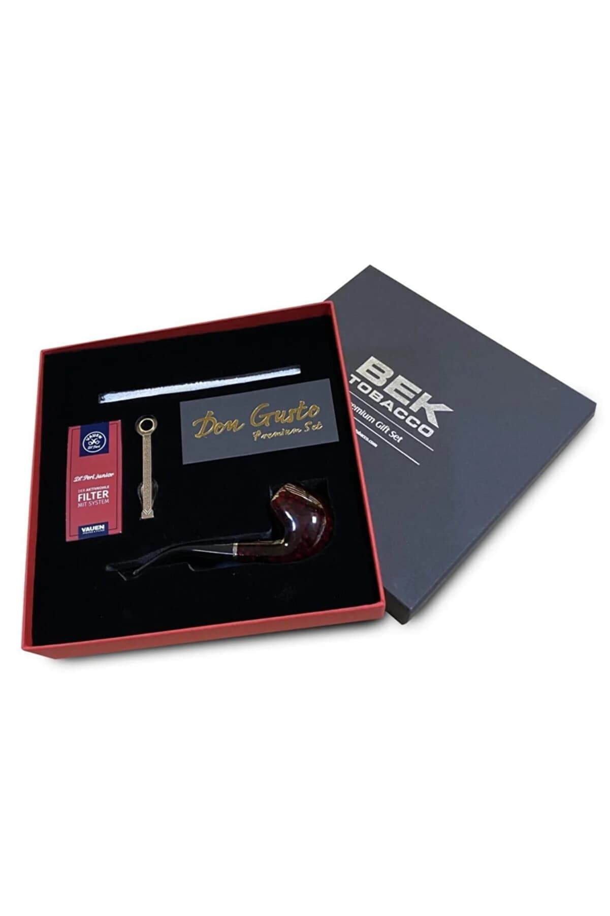 ست پیپ دن گوستو Don Gusto Pipe set Bordo 15727 — تصویر ۳