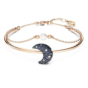 دستبند مشکی سواروسکی اورجینال Swarovski Luna Bileklik 5671586