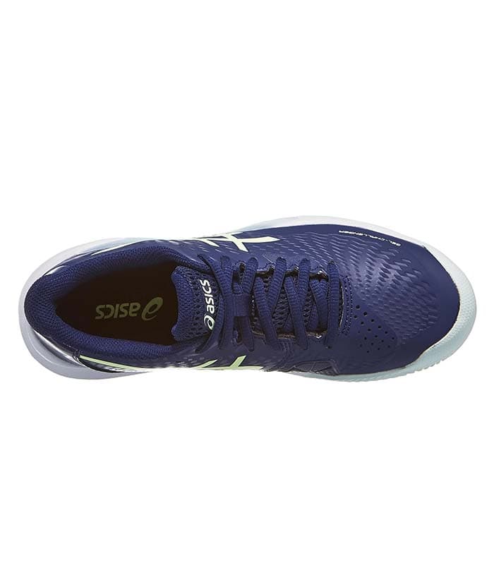 کفش تنیس زنانه اسیکس Gel Challenger 14 Clay Blue/Yellow — تصویر ۳