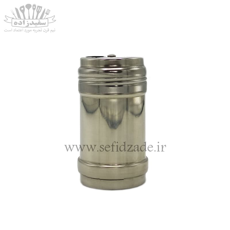 نمک پاش تمام استیل استوانه ای کوچک