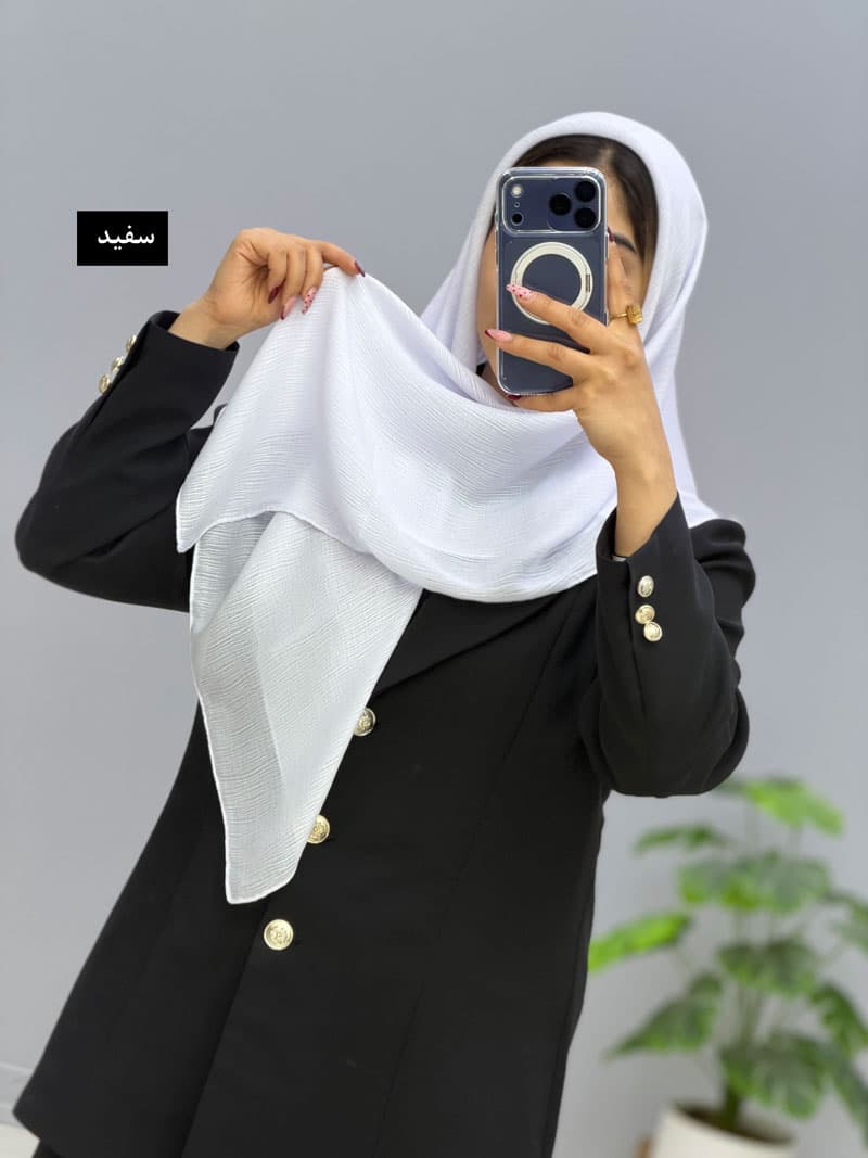 روسری کریشه ملیا کد 120686 — تصویر ۵