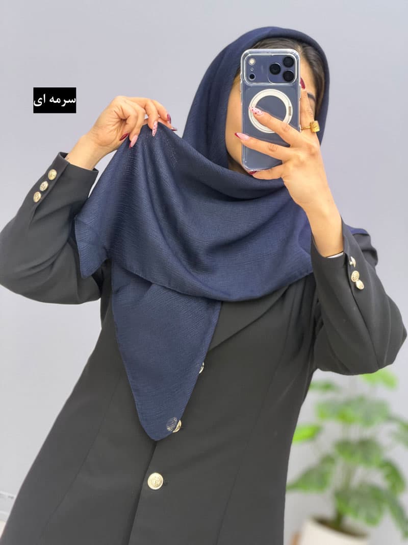 روسری کریشه ملیا کد 120686 — تصویر ۲