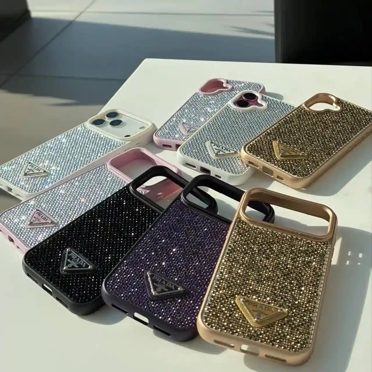 قاب prada color diamonds آیفون — تصویر ۳