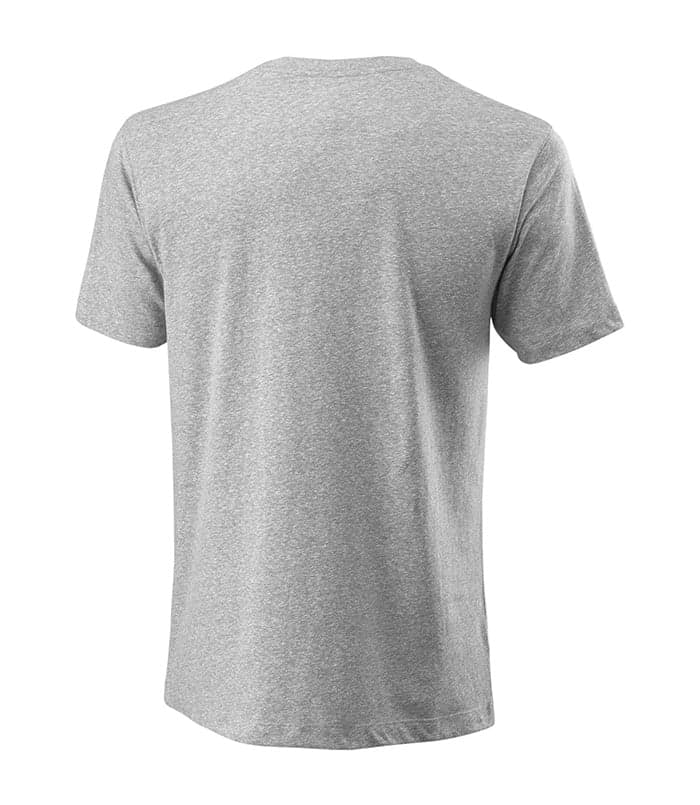 تی‌شرت مردانه ویلسون Men’s Blur Tech Tee Heather Grey — تصویر ۲