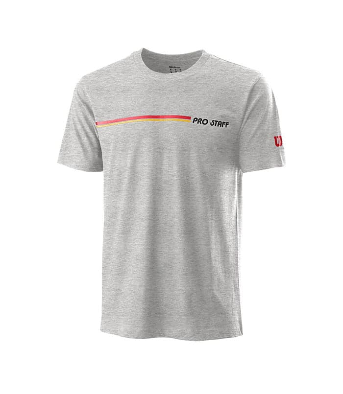 تیشرت مردانه ویلسون Pro Staff Tech Men’s Tennis T-Shirt Heather Grey